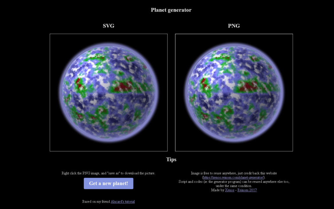 Planet Generator